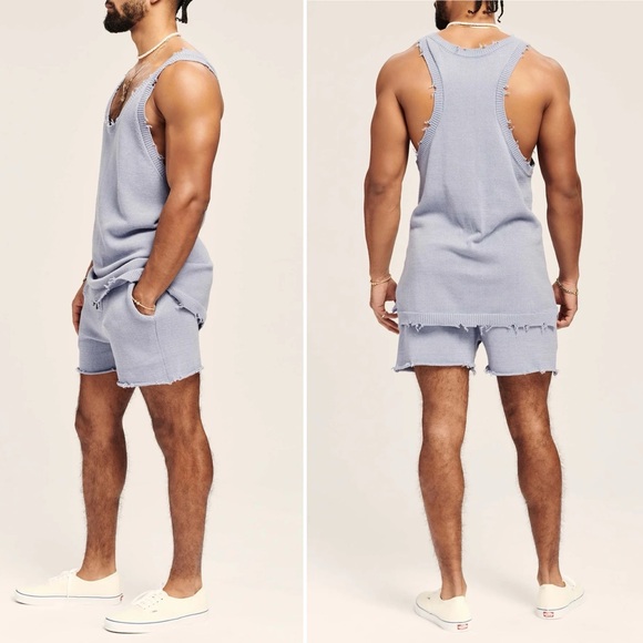 Seroya CONNOR SHORT in Country blue size medium new with tags - Picture 4 of 13